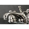 Kingston Brass KS3966AX 8" Widespread Bathroom Faucet, Polished Nickel KS3966AX